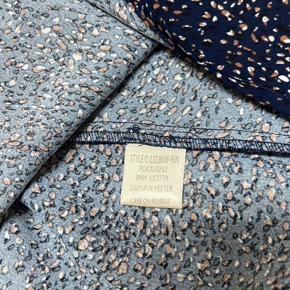 LOVESTITCH Poet’s Blouse, Navy Blue, Size M, NWOT - Picture 5 of 6